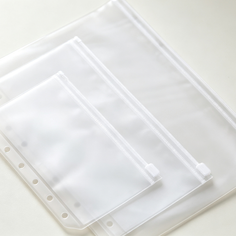 Poket Zip Alat Tulis PVC